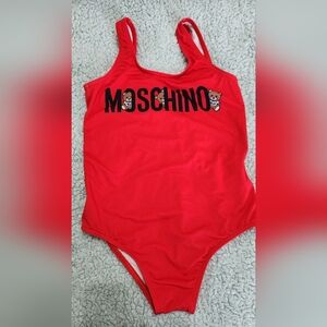Authentic MOSCHINO KIDS swimsuit one piece 6 YEARS OLD